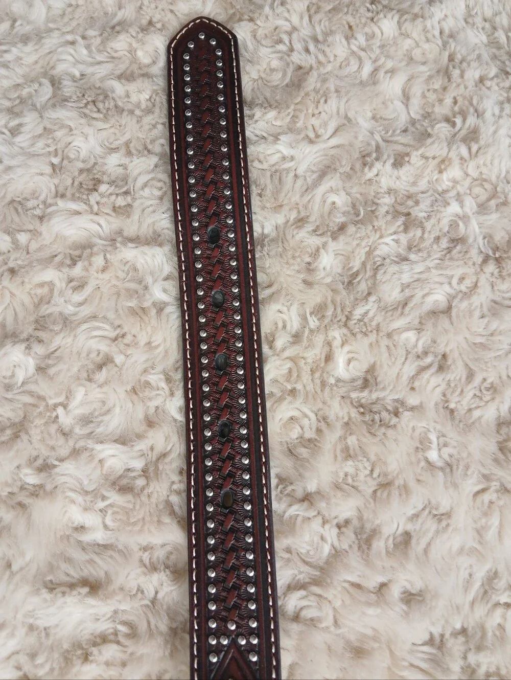 💎 Ariat Big Boys Diamond Shape Concho Belt